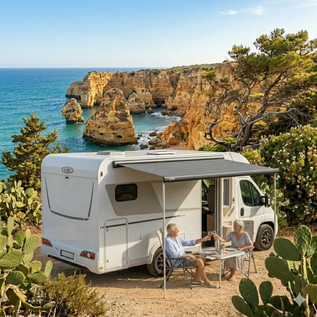 Veilig en comfortabel een mobilhome huren richting Portugal